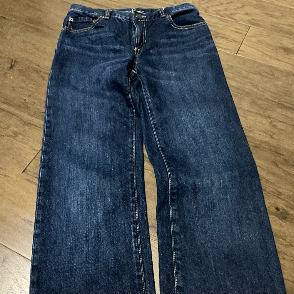 NWOT Sz12 Gap Boys Sz 12 Regular / 23” Inseam / Adj Waist School Clothes Jeans - Picture 4 of 8